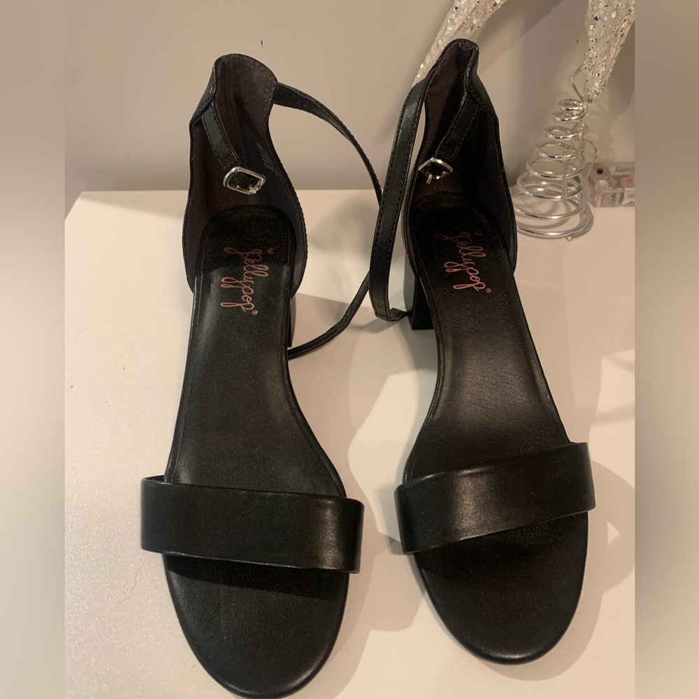 Black Jellypop heeled shoes